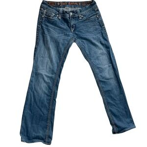 Rock Revival Alanis Bootcut Jeans Women’s 31 Long Low Rise Denim